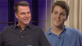 Chris O'Donnell Cracks Up Hearing His Thick Chicago Accent in 1990 Interview (Exclusive)