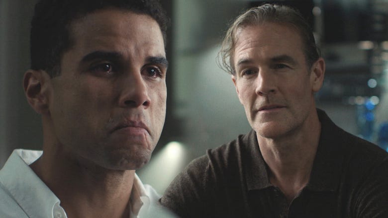 James Van Der Beek Challenges Mason Gooding in First Look at Final Film ‘The Gates’ (Exclusive)