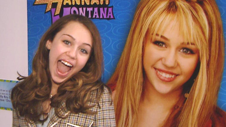Watch Miley Cyrus Explain 'Hannah Montana' in First Interview | ET Vault Unlocked