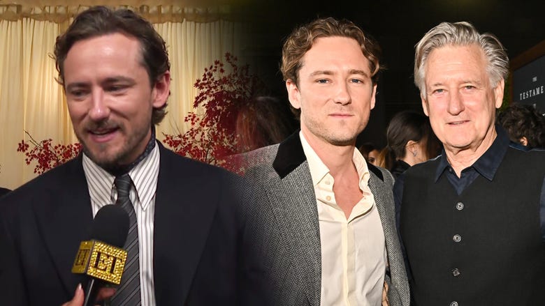 Oscars: Lewis Pullman Calls Presenting With Dad Bill 'Surreal' (Exclusive)