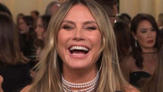 Heidi Klum Reveals Everyone's Oscars 'Glow' Is Actually From Sweat! (Exclusive)