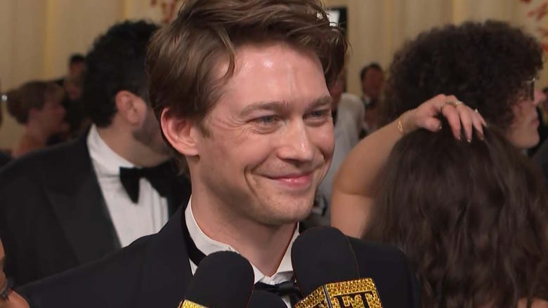 Joe Alwyn Explains 'Hamnet' Cast's Rihanna Dance Parties (Exclusive)