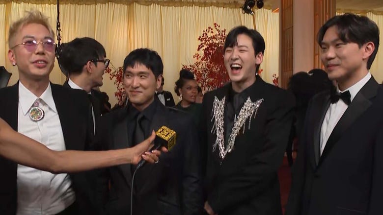 'KPop Demon Hunters' Saja Boys React to Making It to the Oscars! (Exclusive)