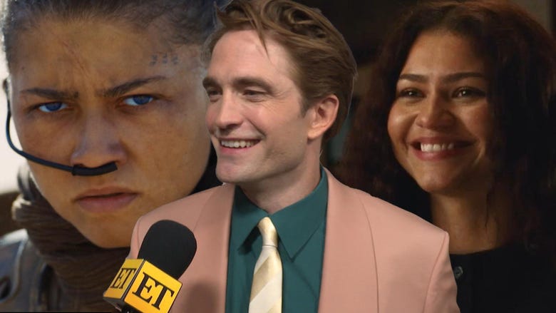 Robert Pattinson Reacts to Having 3 Films With Zendaya in One Year (Exclusive)