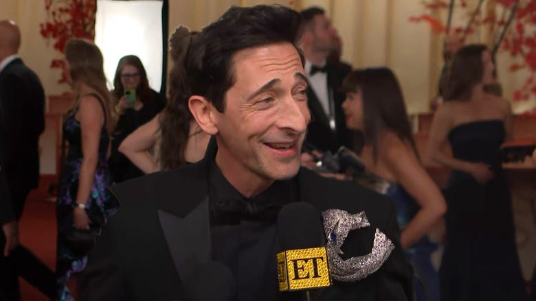 Adrien Brody 'Wouldn't Recommend' Challenging His Record for Longest-Ever Oscars Speech (Exclusive) 