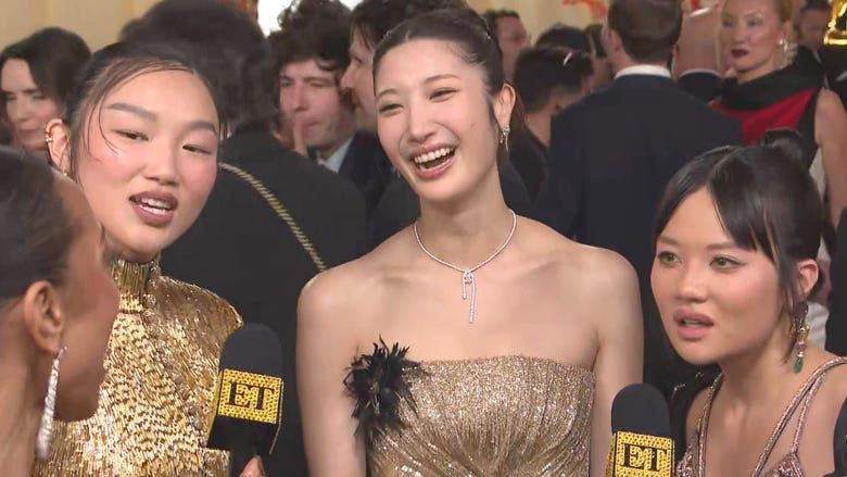 'KPop Demon Hunters': Voices of HUNTR/X Get Emotional Over 'Golden' Oscars Performance (Exclusive)