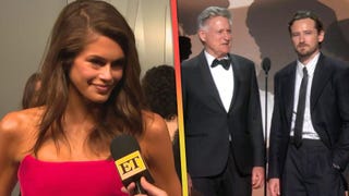 Oscars: Kaia Gerber Calls Lewis Pullman's On-Stage Moment With Dad Bill 'So Sweet' (Exclusive)