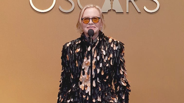 Oscars: Amy Madigan Wins Best Supporting Actress | Full Backstage Interview