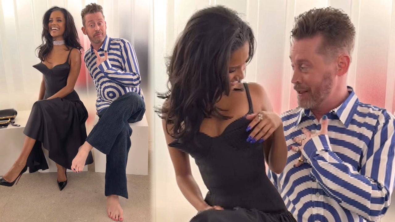 Macaulay Culkin Goes Barefoot, Compares Nail Polish With Tyla at Paris Fashion Week 2026