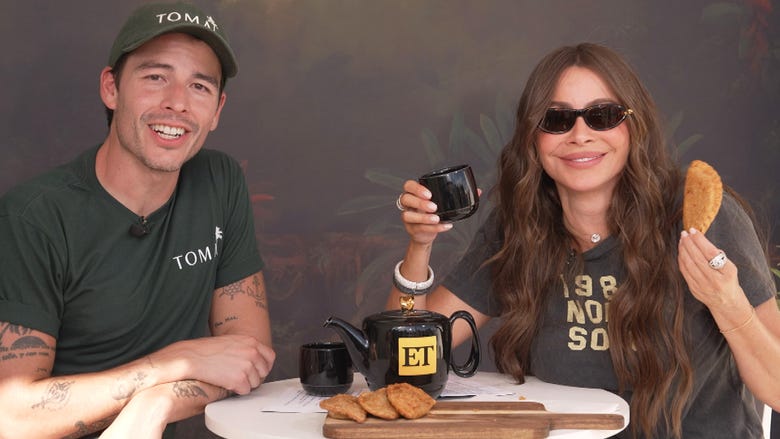 Sofia Vergara's Son Manolo Can't Stop Ribbing Her While Interviewing Each Other | Spilling the E-Tea