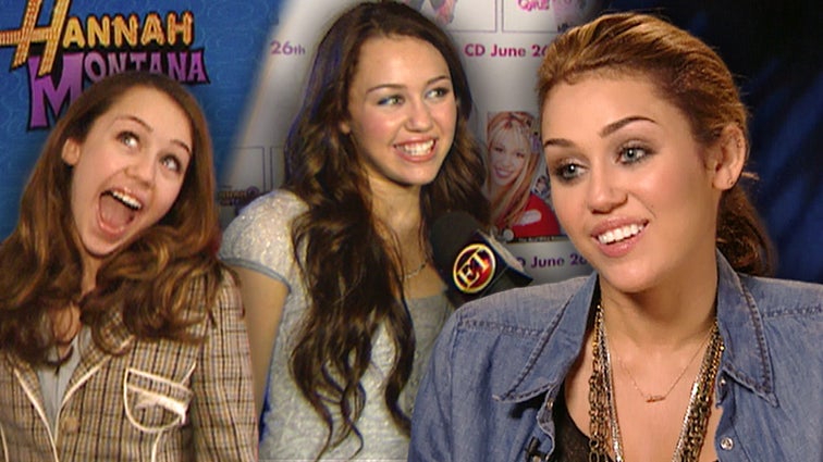 'Hannah Montana' Turns 20: Rare On-Set Footage With Miley Cyrus | ET Vault Unlocked