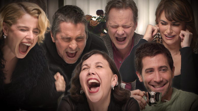 ‘The Bride!’ Cast Screams to Avoid Answering Each Other’s Questions | Spilling the E-Tea