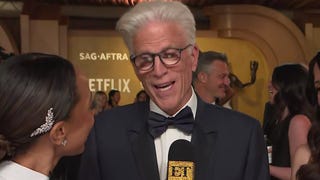 Ted Danson Reacts to 'Cheers' Reunion With Woody Harrelson at 2026 Actors Awards (Exclusive)