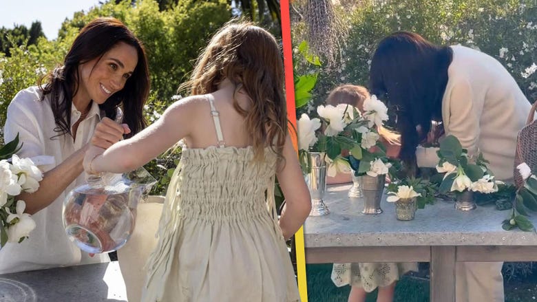 Prince Harry and Meghan Markle's Daughter Lilibet Crashes Mom's Floral Photoshoot!