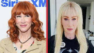 Kathy Griffin Debuts Bold Blonde Hair After Decades as a Red Head