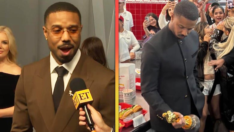Oscars: Michael B. Jordan Celebrated Win With In-N-Out!