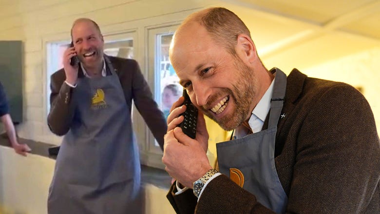 Prince William Goes Undercover at Bakery and Struggles to Take Order