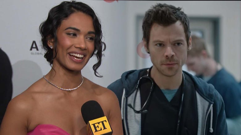 'The Pitt's Supriya Ganesh Reacts to 'SNL' Parody With Harry Styles (Exclusive)