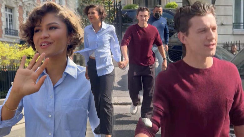 Tom Holland Declares Zendaya 'Looks Amazing' as They Step Out in Paris Amid Marriage Speculation