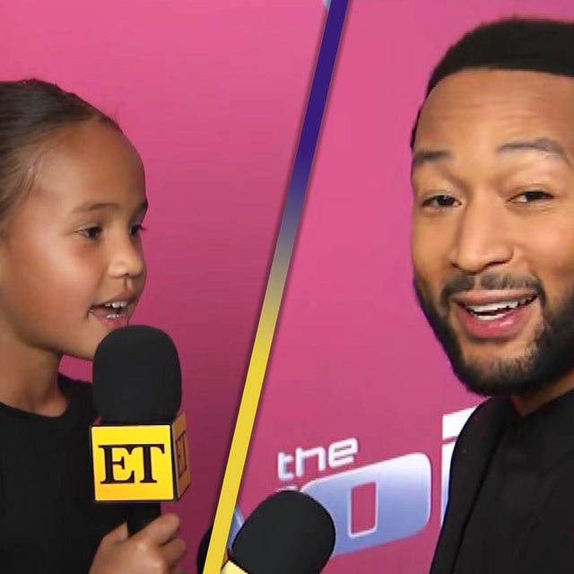 Watch John Legend and Chrissy Teigen’s Daughter Luna Interview Her Dad at 'The Voice' (Exclusive)